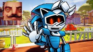 Hello Neighbor - My New Neighbor Sonic father Jules Hedgehog History Gameplay Walkthrough