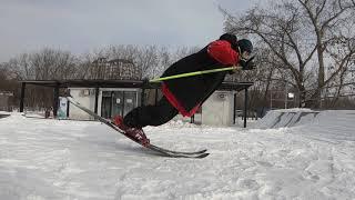 Как делать ollie и nollie на лыжах