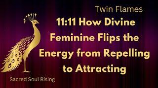 11:11 How Divine Feminine Flips the Energy from Repelling to Attracting on the Twin Flame Journey 