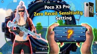 Poco x3 Pro Bgmi New Sensitivity Setting  | Poco X3 Pro Sensitivity | Poco X3 Pro Sensitivity Code