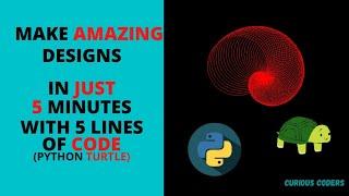 Amazing Design Using Python Turtle | Curious Coders