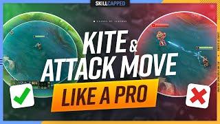 How to ATTACK MOVE & KITE like a PRO - League of Legends