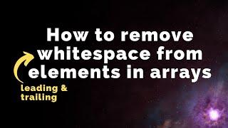 Ruby | Remove Whitespace in Strings