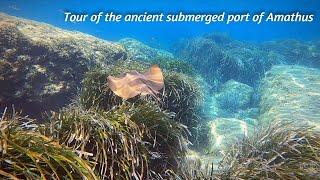 Tour of the ancient submerged port of Amathous