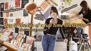 24 Hours as a Full-Time Illustrator & Bookish Content Creator  day in the life