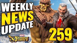 Crucible & War Store Updates, Old Man Logan Issues, Spotlight Raids 100% Now? | Marvel Strike Force