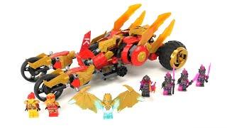 LEGO Ninjago Crystalized Set 71773 - Kais Golddrachen-Raider / Sommer Set 2022 / Review