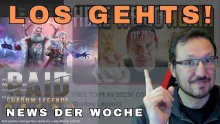 ES GEHT LOS! Der neue Free2Play 2025 Account kommt | News | Wochenplan | Raid: Shadow Legends