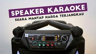 Speaker Karaoke Terbaik Harga Murah Untuk di Rumah | 2 Mic Review Tanaka Diamond Antrolley 15 Inch
