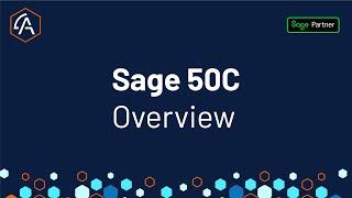 Sage 50C Overview