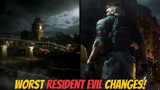 Top 10 WORST Changes In The Resident Evil Remakes!
