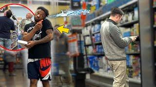 Water Gun Spray Prank *GONE WRONG*