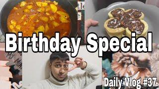 Birthday Special Vlog || I made Cake and Chicken Curry || RanjanCndl