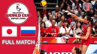 Japan  Russia - Full Match | Women’s Volleyball World Cup 2019