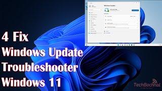 How to fix Windows Update troubleshooter in Windows 11