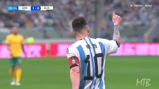 Lionel Messi Just Magical vs Australia - English Commentaries