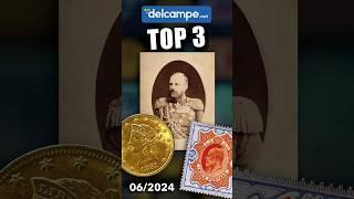 ► Top 3 best sales on Delcampe.net｜June 2024