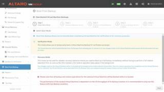 Altaro VM Backup v7 Introduction