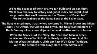 The Song of the Seabees. All three verses