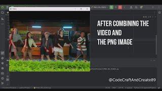 Enhancing Your Videos: Python Script for Seamless PNG Image Blending with OpenCV