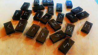 How to make runes with your own hands from epoxy resin at home