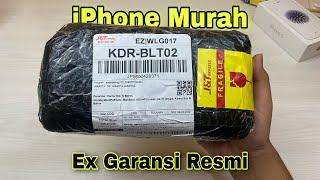 Unboxing iPhone murah ex ibox beli di Shopee | Kondisinya mantabbb lorrr