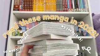 manga you NEED to read in 2022 // my top favorites 2021