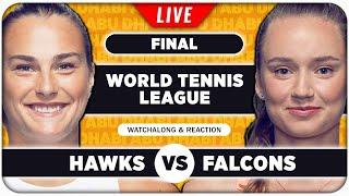 FALCONS vs HAWKS • World Tennis League 2024 • LIVE Tennis Watchalong