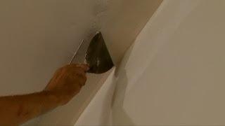 How to tape and finish a inside drywall corner