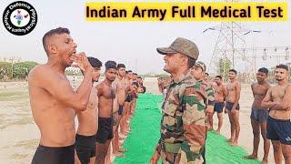 Indian Army Medical Test in Hindi 2022!Full Video army medical test GD Clerk Technical Tradesman!!!!