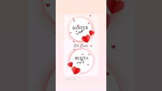 #Sameer.saniya #tage sameer ko#youtubeshort #tarindig #whatsappstatus