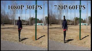 Canon EOS 60D 30FPS vs 60FPS test