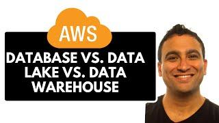 What is the difference between Database vs. Data lake vs.  Warehouse?