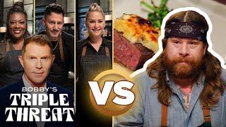 Titans vs. Chef Jonathon Sawyer | Full Episode Recap | Bobby’s Triple Threat | Food Network