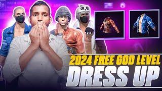TOP 9 GOD LEVEL FREE  DRESS COMBINATION || NO TOP UP DRESS COMBINATION || MAD HYPER GAMING 