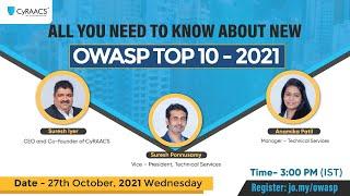 OWASP Top10 2021 Webinar