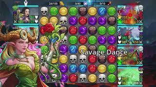 Gems of War BEST GREEN Team 2021 ESSENCE OF EVIL hero weapon gameplay guide PS4