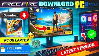 How to Download Free fire in PC OR LAPTOPS | How to install free fire Max in all computer windows