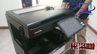 Toshiba e-Studio 2528A Multifunction Photocopier Install And Full Setup Guidelines  Machine Unboxing