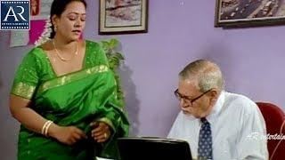 Sorry Maa Aayana Intlo Unnadu Movie Scenes | Shakeela with her Boss Comedy | AR Entertainments