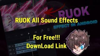 Sound Effects Used By Ruok FF||Ruok FF|| Download Link||