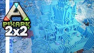 Ice Castle Raids! Grabbing Some Easy Loot! ▫ PixARK 2x2 Server