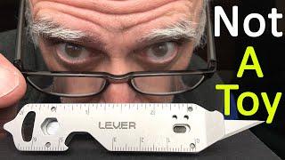 Skeptical EDC Enthusiast Reviews Lever Gear’s Edge XT Retractable Blade Multitool: How good is it?