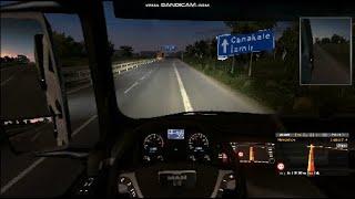 EURO TRUCK SİMULATOR 2  ( ÇANAKKALE - İZMİR )  #TÜRKİYE HARİTASI#