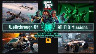 GTA Online | Agents of Sabotage - All FIB Files Heist Missions - Part 1 - Rockstargames