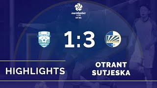 FK Otrant - FK Sutjeska 1:3 (1:2) (Meridianbet 1. CFL R07/36)