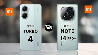 Redmi Turbo 4 Vs Redmi Note 14 Pro Plus | Full Comparison | SB Tech