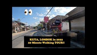 KUTA LOMBOK in 2024. Walking TOUR of this SURF/ Beach Town. Is it worth coming? YES #travel #lombok