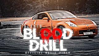 Alxaid - BLOOD DRILL || Official Music Video || Phonk House || Cars Drifting Scene || 4K