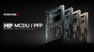 WINWING Launches the MIP Series Airline Panels — MCDU and Panel of Flight Plan (PFP3N, PFP7, PFP4)